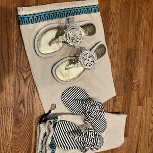 Bundle used Tory Burch shoes and wear them beautiful